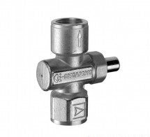 Manometerkraan ½" BSP – bediening voor drukmeting