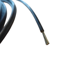 Montagedraad H05V2-K zwart – diverse diktes per meter of rol